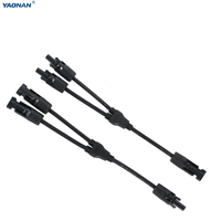   Câble de raccordement en Y solaire 1000V 30A IP67 étanche pour connexion parallèle de panneaux photovoltaïques pour système solaire