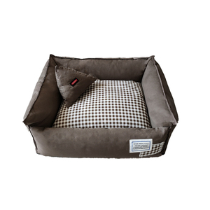 Medium Eco-friendly Waterproof <strong>Dog</strong> &amp; Cat Bed Cave Solid Pattern Box Packaging Removable Washable All-Season Pet Bed - Product Image 1