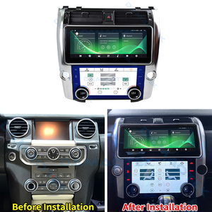 Panel de pantalla de Control de clima GPS de navegación para coche <span class=keywords><strong>Android</strong></span> para Land Range Rover Discovery 4 2009-2017 CarPlay unidad principal estéreo para coche - Product Image 3