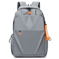 Mochilas para hombre y mujer, mochila impermeable Oxford para ordenador portátil con puerto USB, cierre de cremallera, gran capacidad