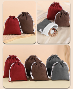 Custom <strong>Textile</strong> <strong>Packaging</strong> Wholesale OEM Velvet Bags Custom Velvet Drawstring Bags Storage Dust-proof Gift Jewelry Bag <strong>Packaging</strong> - Product Image 5
