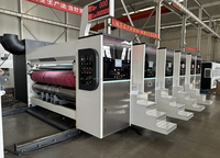 High Definition Pizza Box Printing Slotting Rotary Die Cutting Machine Corrugated Box Printing Machine