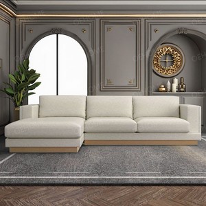 Modern Wood-Fluted Bedroom & Living Set <b>with</b> <b>Storage</b> Neutral Minimalist Collection for Apartment & Hotel Use - Product Image 3