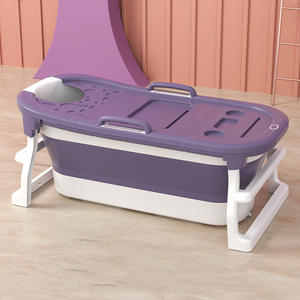 <span class=keywords><strong>Baignoire</strong></span> en plastique pour adultes avec couvercle, <span class=keywords><strong>pliable</strong></span>, écologique, grande <span class=keywords><strong>baignoire</strong></span> de <span class=keywords><strong>douche</strong></span> intérieure - Product Image 5