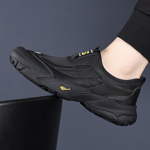 Chaussures de randonnée avec empeigne en mesh, semelle extérieure en caoutchouc, semelle intermédiaire respirante en EVA, unisexe, printemps, trekking en plein air, usage décontracté - Product Image 4
