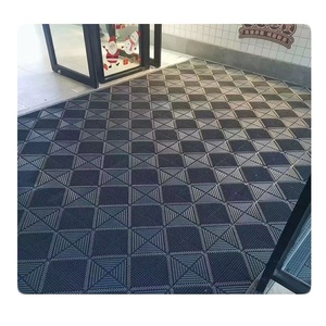 Heavy Duty Non-Slip Outside Door Mat with Boot <b>Brush</b> Scraper Plastic Flooring for <b>Decking</b> - Product Image 3