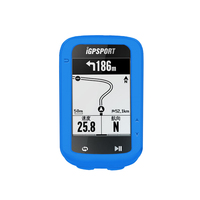 Penutup pelindung silikon untuk IGPSPORT BSC200 BSC300, perlindungan Sensor pintar komputer sepeda GPS dengan Film layar