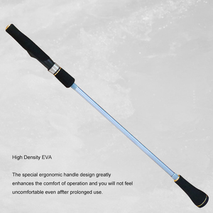 Caña de Pescar Huayue de 1.9M, 1.5 Piezas, Fuji Slow Pitch Jigging, para <span class=keywords><strong>Pesca</strong></span> en <span class=keywords><strong>Barco</strong></span> en el Océano y Lubina/Trucha en Lago, Mango de EVA, Carbono, 180-300g - Product Image 5