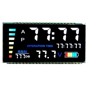 VA Type High Contrast Dark Background Printed Color Segment <strong>LCD</strong> For Automotive - Product Image 2
