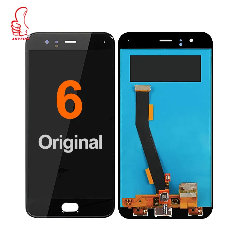 for xiaomi mi 6 pro display for ximaomi 6 touch display and touch screen with frame combo folder for redmi note 6 lcd display