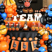 Kit d'arche de ballons de basket-ball de 18 pouces en gros, auto-gonflant, avec ballons en aluminium et en latex de haute qualité