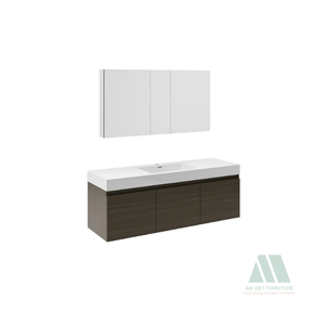 Meubles de salle de bains classiques modernes en chêne massif/pin/bois d'acacia avec bassin en céramique quantité minimale de commande bas Vietnam usine OEM/ODM Design Style Re - Product Image 6