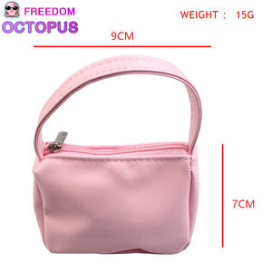 <span class=keywords><strong>2022</strong></span>ที่มีคุณภาพสูงอเมริกันขนาดเล็กสาวหนังสีชมพูกระเป๋าถือแบบพกพาไปช้อปปิ้ง - Product Image 5