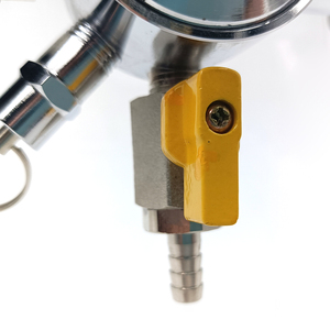 Regulador de Presión de Latón para Elaboración Casera de Cerveza, Reductor de Gas CO2 de 0-60 PSI, Regulador Primario para Elaboración Casera de Cerveza - Product Image 5