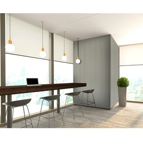 Paneles de pared acanalados de MDF premium de 18 mm, diseño elegante para revestimiento de paredes interiores y espacios arquitectónicos contemporáneos - Product Image 1