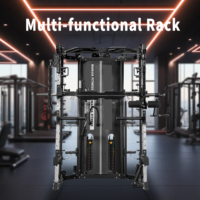 Máquina Smith Comercial Multifuncional con Pesas para Entrenamiento de Fuerza, la Más Popular en el Mercado