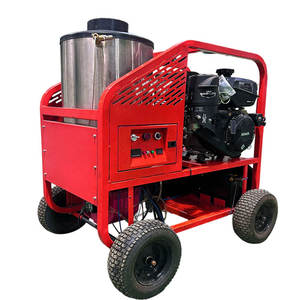 Nettoyeur haute pression à eau chaude, <span class=keywords><strong>moteur</strong></span> à <span class=keywords><strong>essence</strong></span>, idéal pour les machines agricoles, les flottes de véhicules, le nettoyage des véhicules - Product Image 1