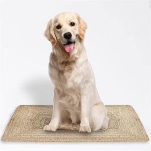 <span class=keywords><strong>Tapis</strong></span> en jute tressé à bord festonné, moelleux et doux, <span class=keywords><strong>pour</strong></span> chambre d'enfant, maison, centre musical, style ethnique vintage, salon, <span class=keywords><strong>sport</strong></span>, 10x12 pieds - Product Image 4