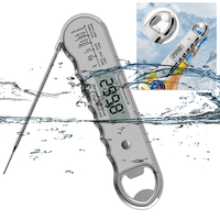 Thermomètre numérique étanche en plastique pour barbecue, cuisson de viande, four, pâtisserie, friture, steak, dinde, confiserie