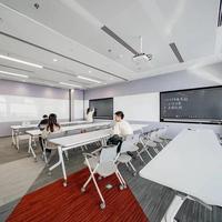 Table de conférence pliable mobile de conception moderne pour la formation de bureau d'école et les salles de réunion d'étude-Factory Direct
