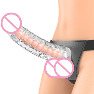 ฟรีกล่องที่กําหนดเอง - สายรัดDildoสําหรับผู้หญิงอวัยวะเพศชายพร้อมกางเกงสวมใส่ได้ซิลิโคนโปร่งใสUniversal KeelสมจริงCock - Product Image 1