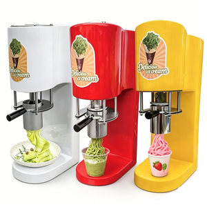 Nouvelle Machine à Glace Yogourt Spaghetti Modèle 2025 / Machine Automatique à Glace Nouilles en Promotion - Product Image 1