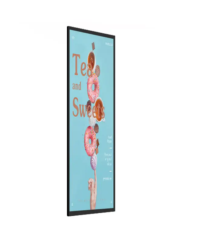 Stretched Bar Type Lcd Digital Signage Display LCD Advertising Display