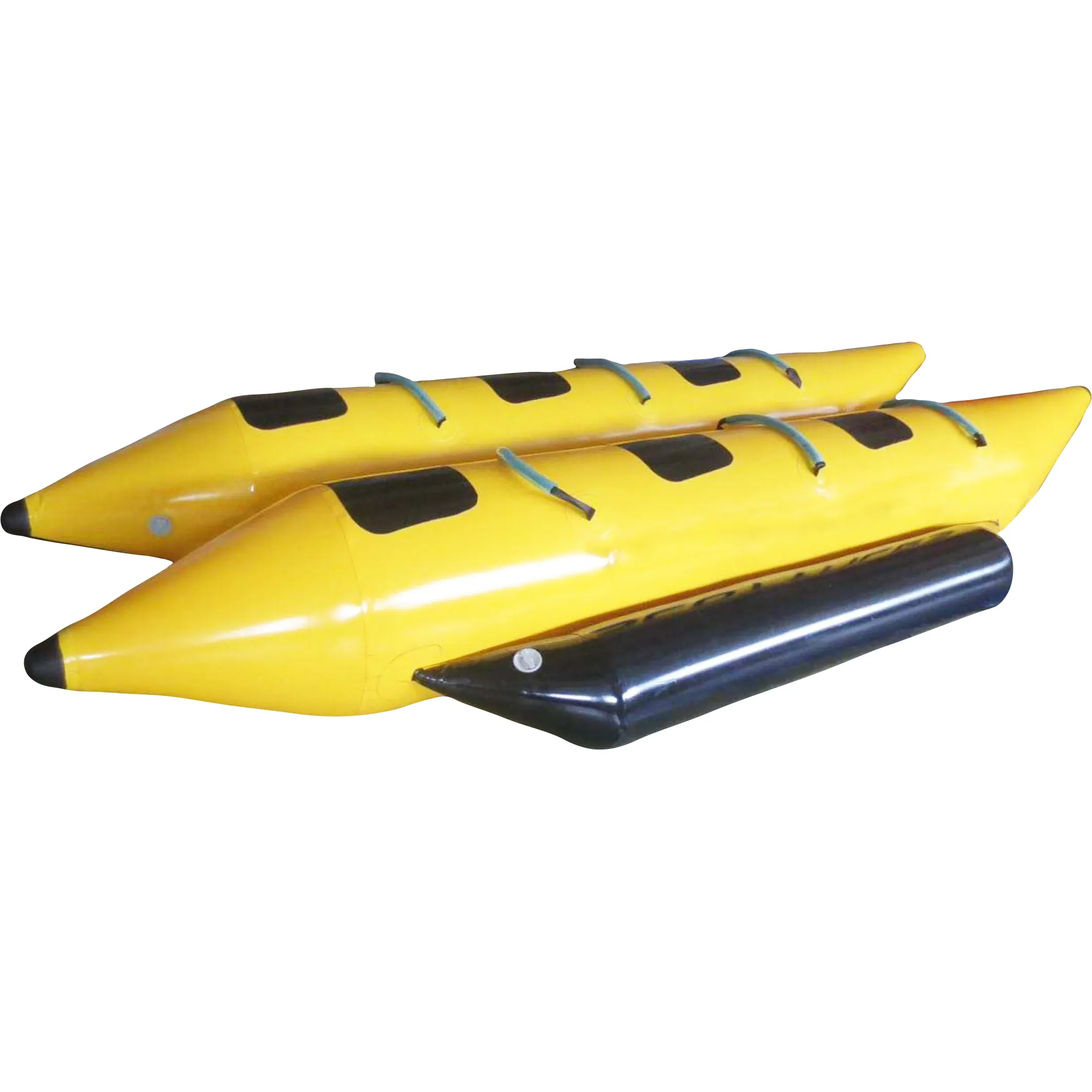 Doppelrohr 6 Personen können aufblasbare Fliegende Fische Bananenboot aufblasbares Wasserspielzeug schleppen