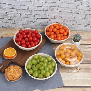 Round Custom Takeaway Biodegradable Sustainable Eco Friendly Corn Starch Soup Bowls <b>Simple</b> <b>Microwavable</b> Stackable - Product Image 6