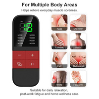 Stimulateur musculaire TENS portable pour soulager les douleurs au dos, au cou et aux épaules, masseur corporel électrique rechargeable pour la thérapie à domicile