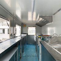 Camion de restauration de rue avec cuisine mobile Remorque pour hot-dogs et chariot à glaces à vendre Carrito De Comida pour la restauration d'événements