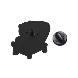 Panda bebiendo té esmalte Pin <span class=keywords><strong>relajante</strong></span> oso broche solapa insignia mochila accesorios joyería regalo para amigos - Product Image 5