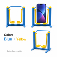 Support de téléphone créatif Mini Gym imprimé en 3D, décoration de bureau, support de téléphone paresseux mignon, équipement de fitness, support d'affichage de jouets