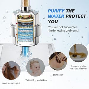20 giai đoạn nước cứng vòi hoa sen đầu lọc đi kèm với 1 bộ lọc Cartridge đánh bóng Chrome sản lượng cao clo & Fluoride Remover - Product Image 3