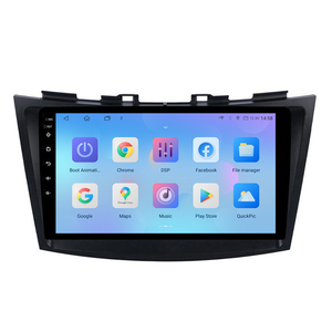 Radio Multimedia para Auto con Pantalla de 9 Pulgadas, Wifi, Bluetooth 5.0, Android Auto y Carplay, 2 Din, para Suzuki <span class=keywords><strong>Swift</strong></span> 4 2011-2017 - Product Image 1