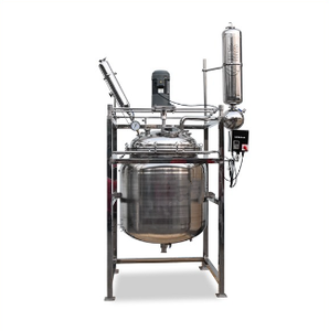 ถังปฏิกิริยาสแตนเลสแบบปรับแต่งได้ รับรองมาตรฐาน ISO CE ATEX รับประกัน 1 ปี เครื่องจักรเคมีสำหรับทำความร้อน/ทำความเย็น น้ำหนัก 120 กก. - Product Image 6