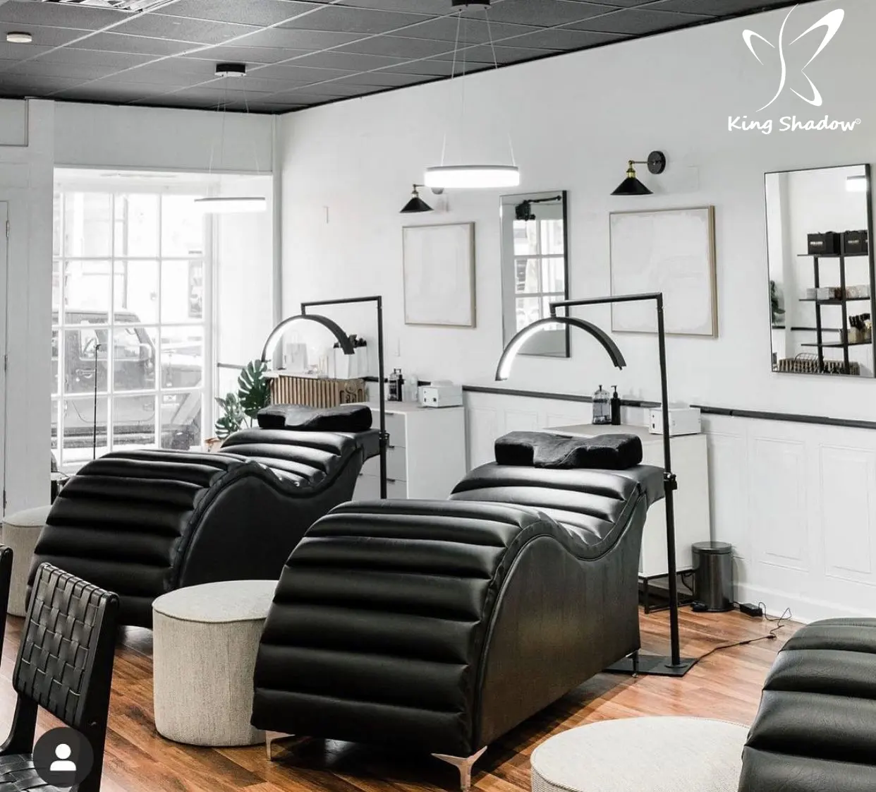 Modern new design beauty massage table spa salon facial chair hot sale curve lash bed