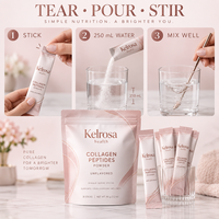 Poudre de collagène hydrolysé en vrac, sachet de collagène en poudre, fabricant OEM, étiquette privée