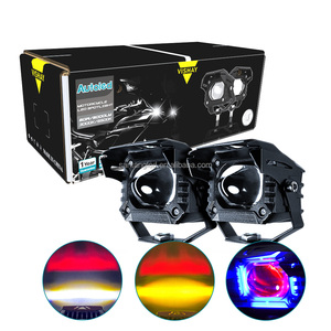 Motoled exploradoras Para Moto mới đến Mini lái xe ánh sáng xe máy Spotlight ống kính máy chiếu mắt ác Luces Para Moto - Product Image 1