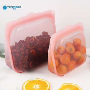 硅胶冷冻袋（防漏，不含 BPA），用于肉类、水果和零食的储存 - Product Image 3