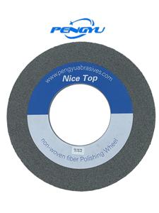 Roue convolute en nylon non tissé <span class=keywords><strong>Nice</strong></span> Top <span class=keywords><strong>LP</strong></span> 8S FIN 12*2*5 pour l'acier inoxydable - Product Image 2
