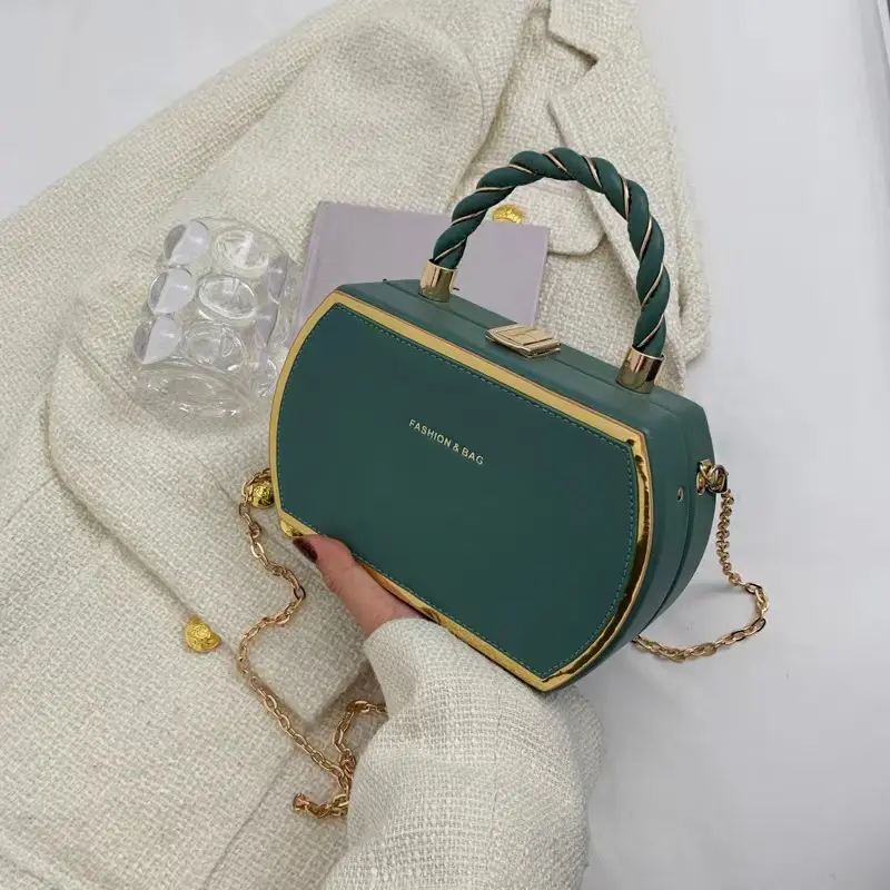 Wholesale fashion hot sale new designer girls sling bag party women shoulder bags cross body box purses ladies handbags