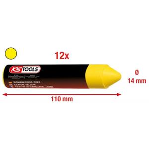 KS TOOLS-100,4050 Crayon (12 piezas)-EAN 4042146204535 FRENOS Y RUEDAS - Product Image 2