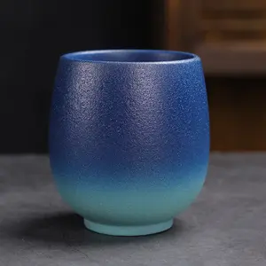 कस्टम कप जापानी 150ml पत्थर के पात्र बदलते रंग चाय मग