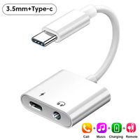 USB Type C à 3.5mm AUX Audio Jack Adaptateur Casque Répartiteur de Charge pour iPhone 15
