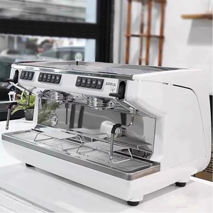 Máquina de Café Comercial Italiana Nuova Appia Life de Doble Cabezal, Control Electrónico, Alta Distancia al Suelo, Máquina de Espresso al por Mayor - Product Image 4