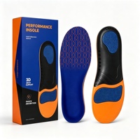 Semelles orthopédiques sportives de qualité supérieure avec soutien de la voûte plantaire, absorption des chocs, inserts de chaussures amortis pour la course à pied, la marche, la randonnée, hommes et femmes