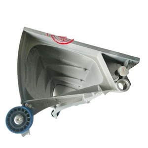 Marches d'escalator Kone en alliage d'aluminium 1000 mm, roue plate, pièces d'ascenseur automatique - Product Image 3