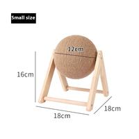 Support de griffoir pour chat avec boule, mobilier pour animaux de compagnie, anti-poussière, résistant aux griffures, pour affûter les griffes, griffoir d'escalade pour chatons, pour le nettoyage des griffes des chats