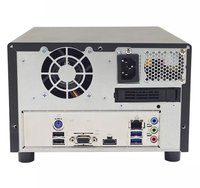 Serveur NAS de stockage compact de bureau à 2 baies Hotswap J4105 4 cœurs M.2 128 Go 4 Go de RAM Ventilateur en alliage d'aluminium Format ATX NAS02-J41 En stock